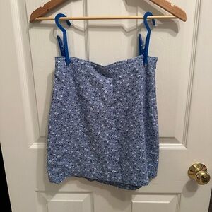 Abercrombie Blue Floral Skirt